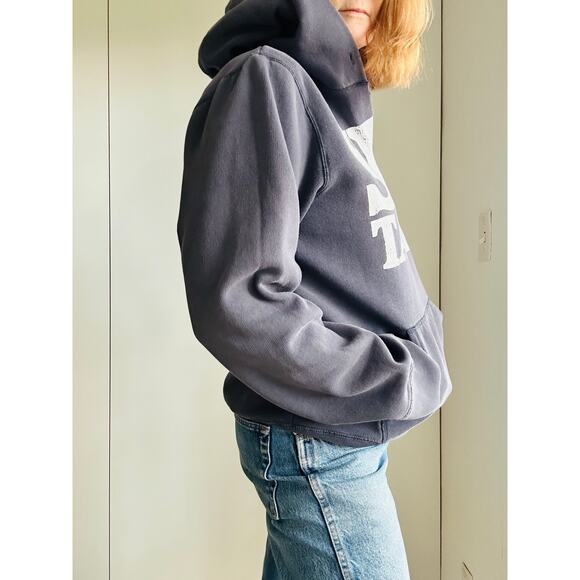 Vintage Hollister Hoodie/Sweatshirt Ski Tahoe Unisex Heritage Rustic Blue - Picture 6 of 9